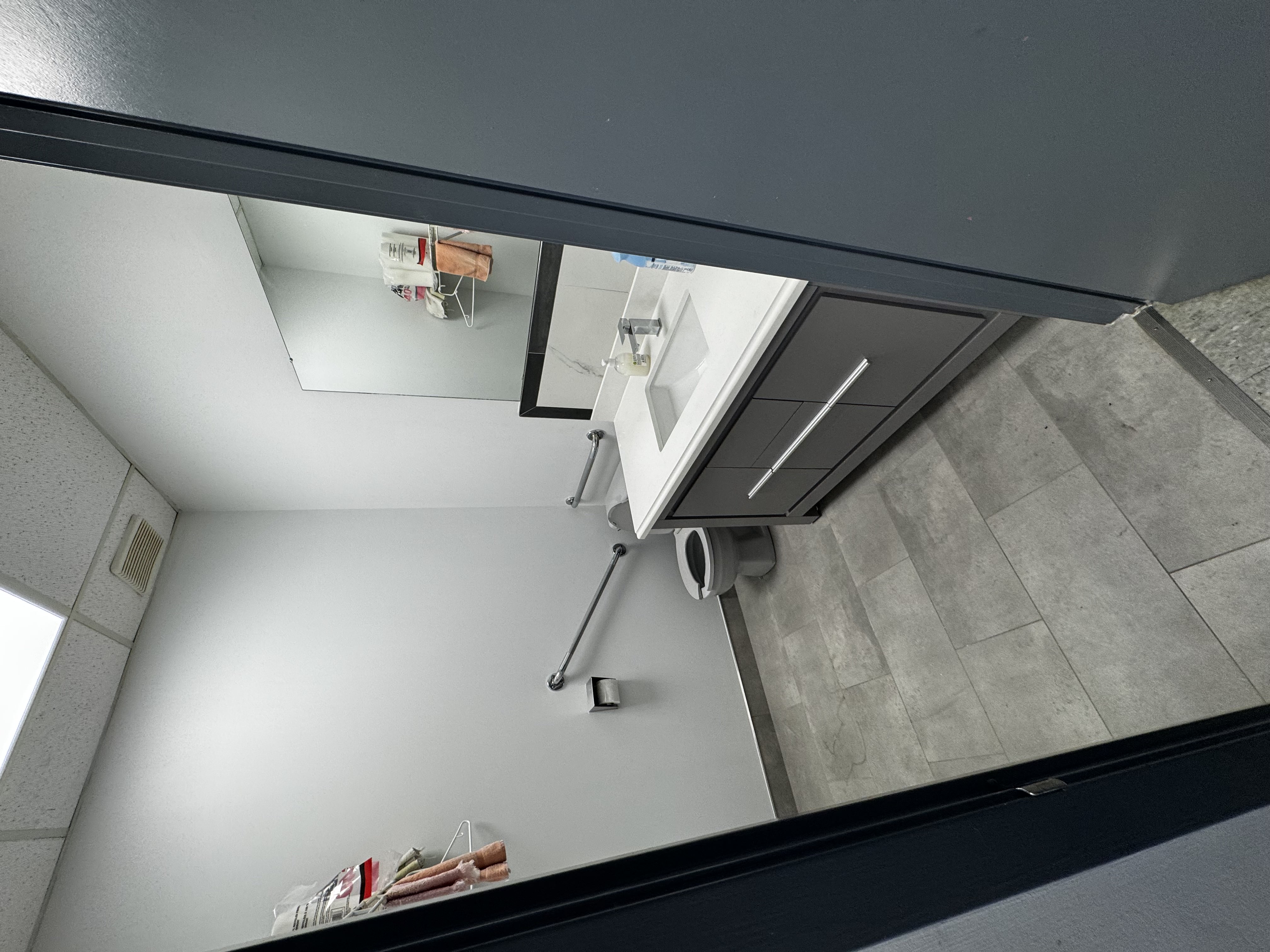 Simple Condo Bathroom