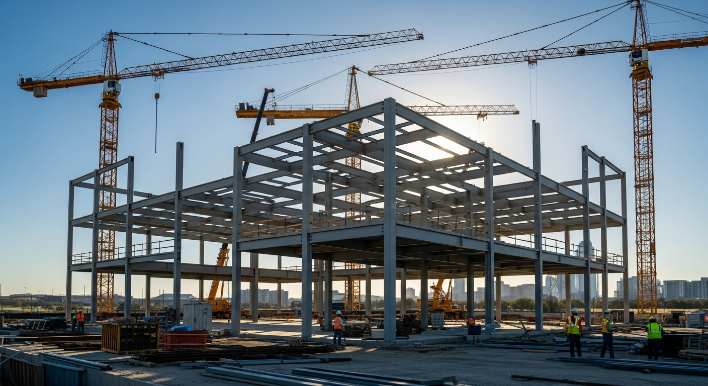 Commercial Construction Site in Plano TX