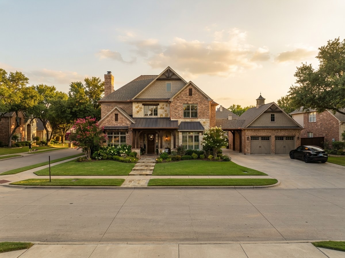Allen, Texas residential neighborhood