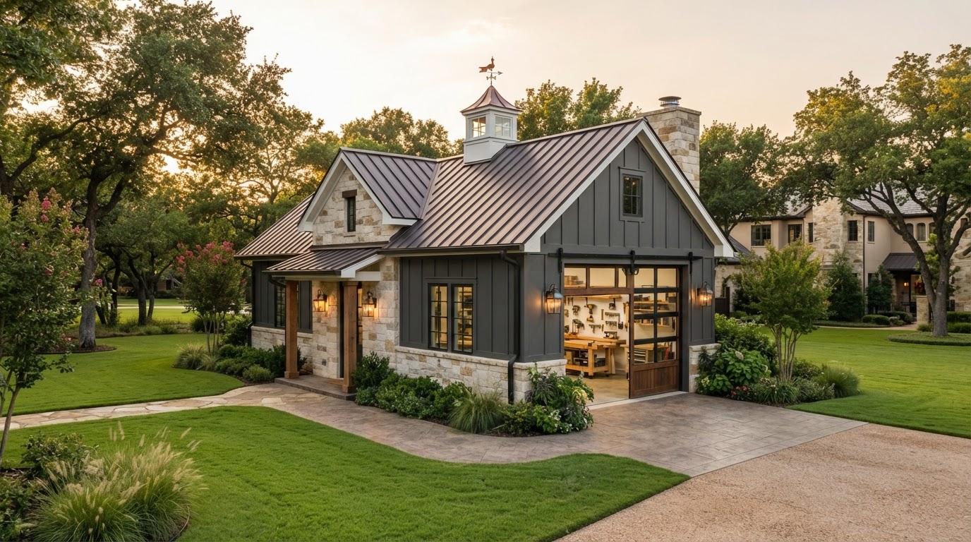 Outbuilding Construction in Plano, TX