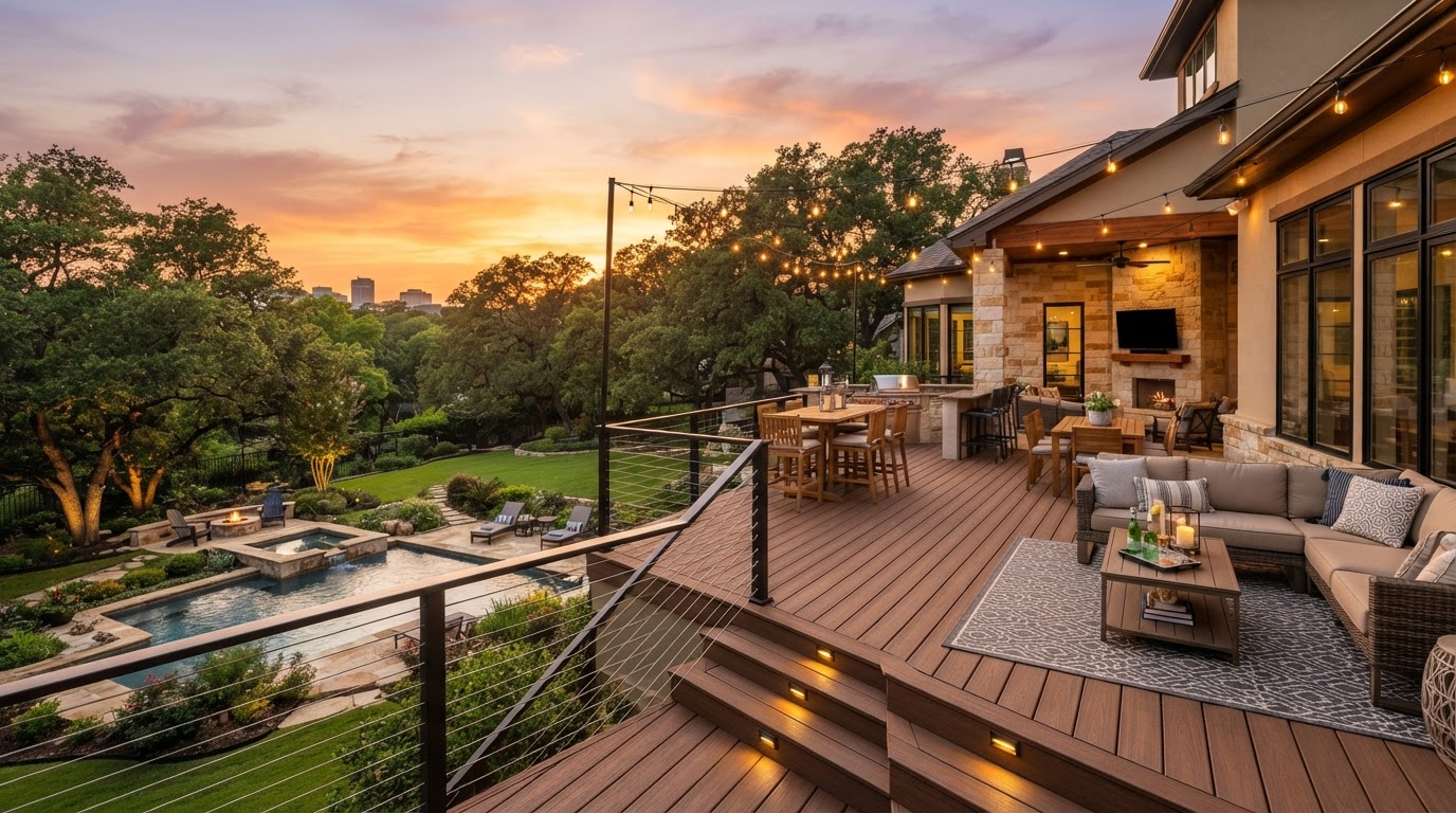 Deck Construction in Plano, Texas