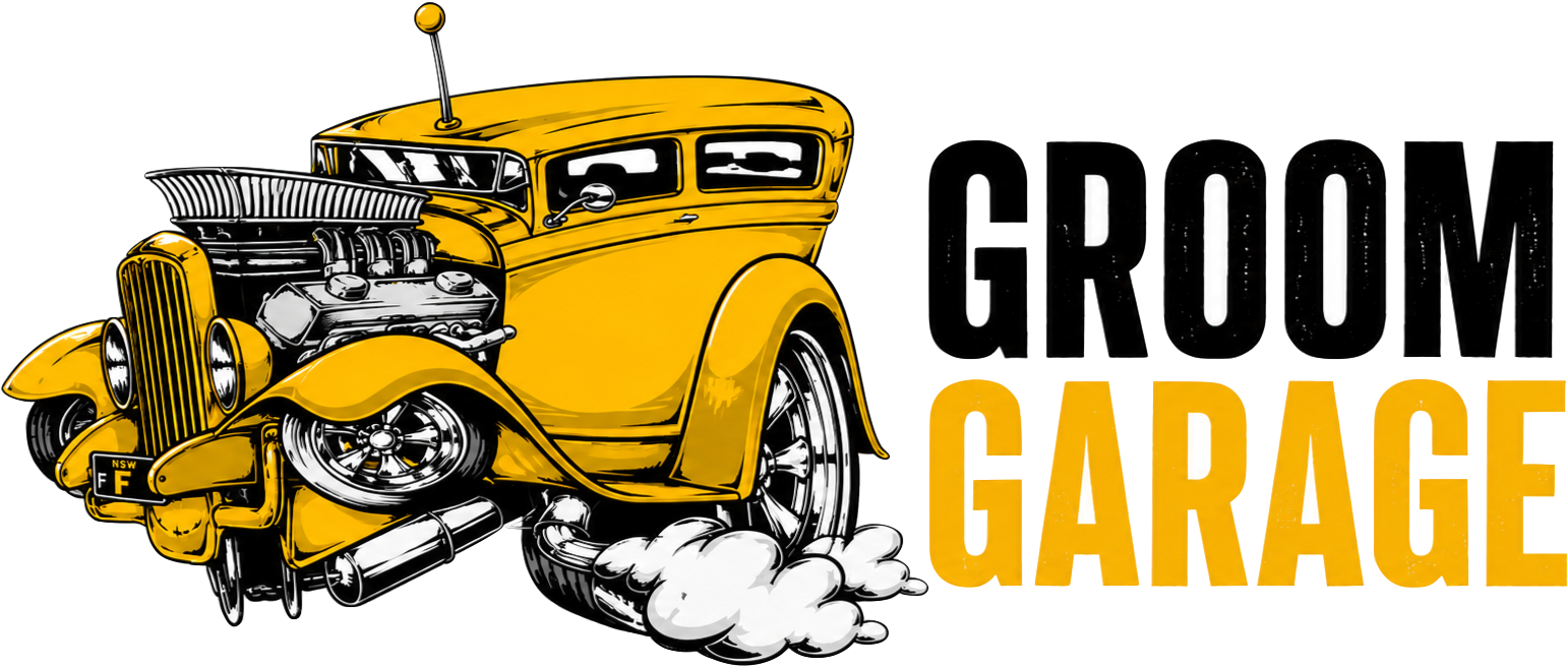 Groom Garage Logo
