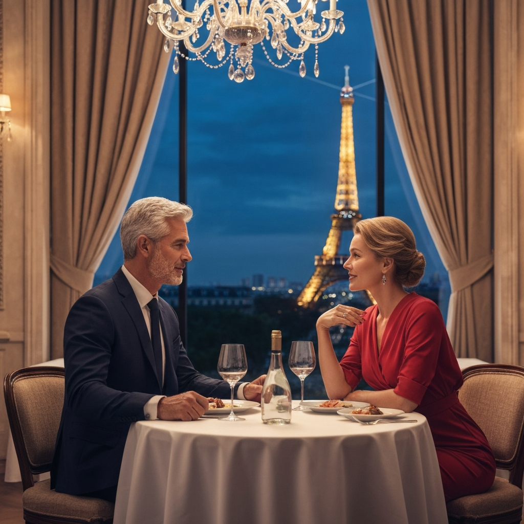 Sterrendiner en exclusieve dates in Parijs