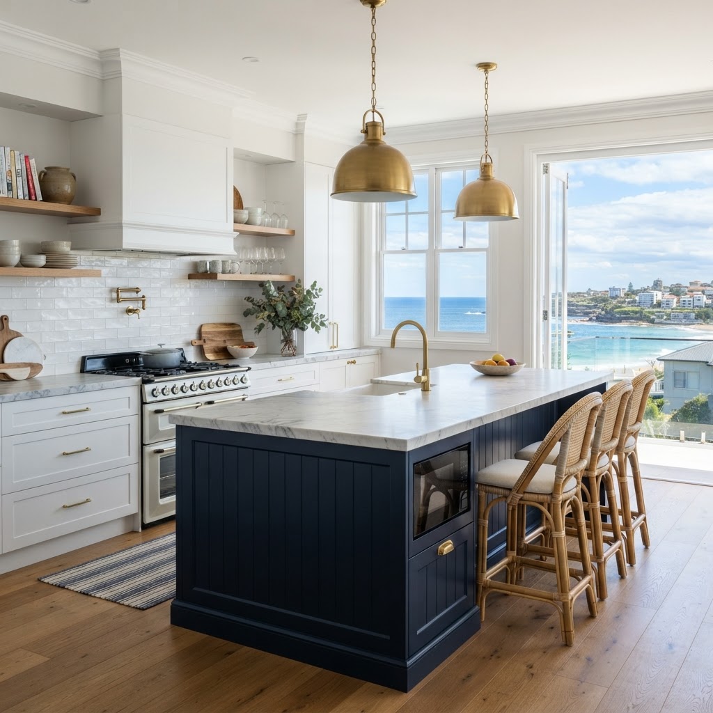 Custom joinery detail in a Kirrawee kitchen renovation