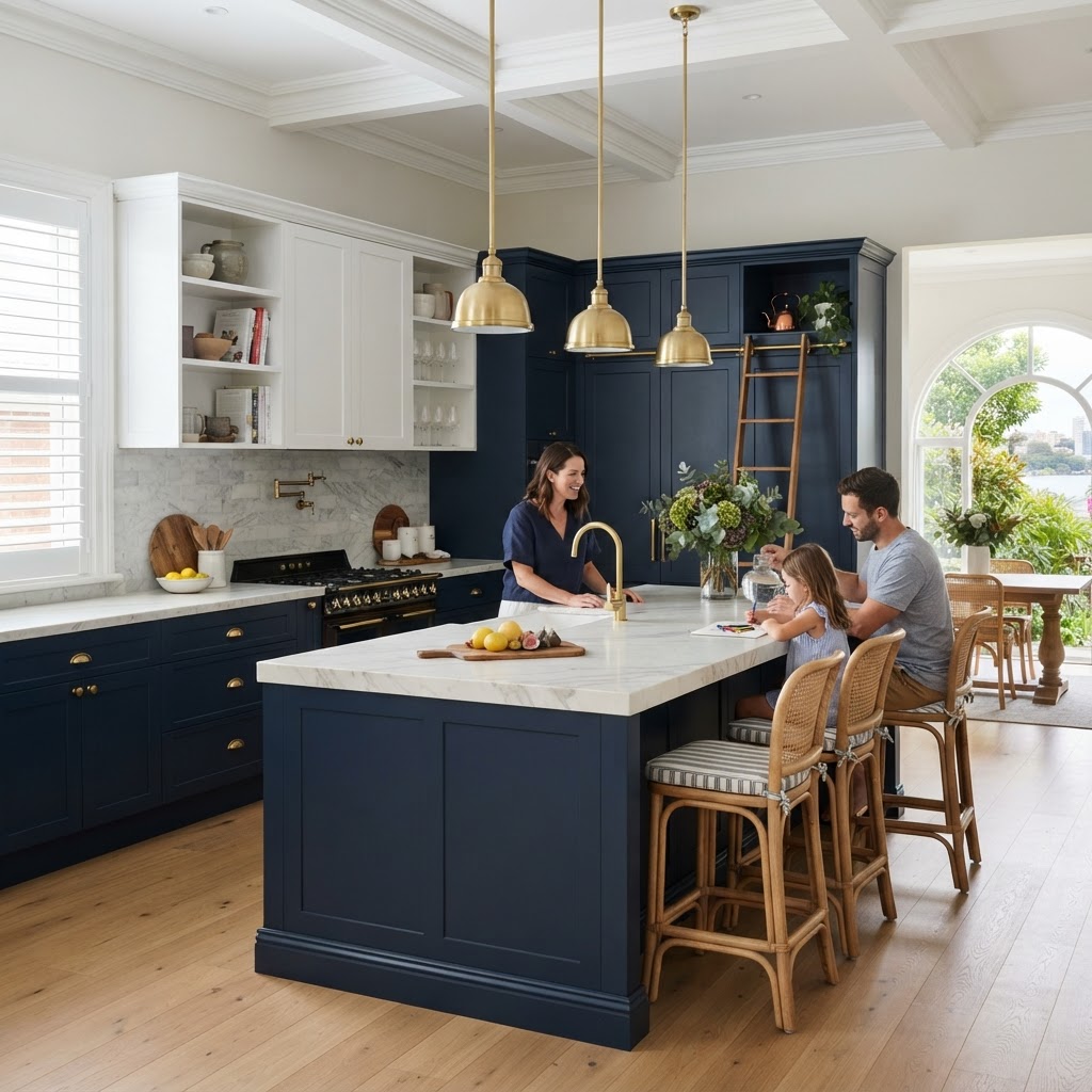 Custom joinery detail in a Penshurst kitchen renovation