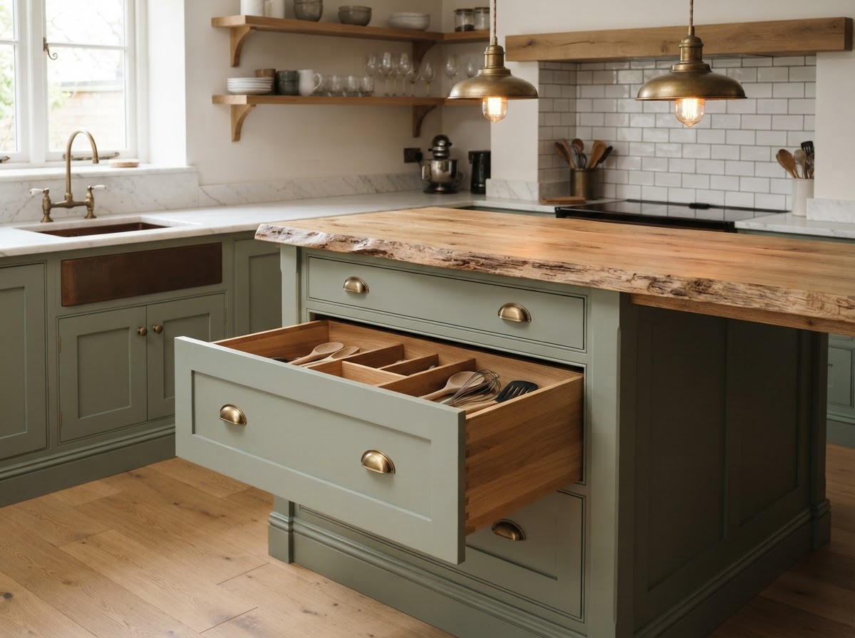 Custom joinery detail in a Turramurra kitchen renovation