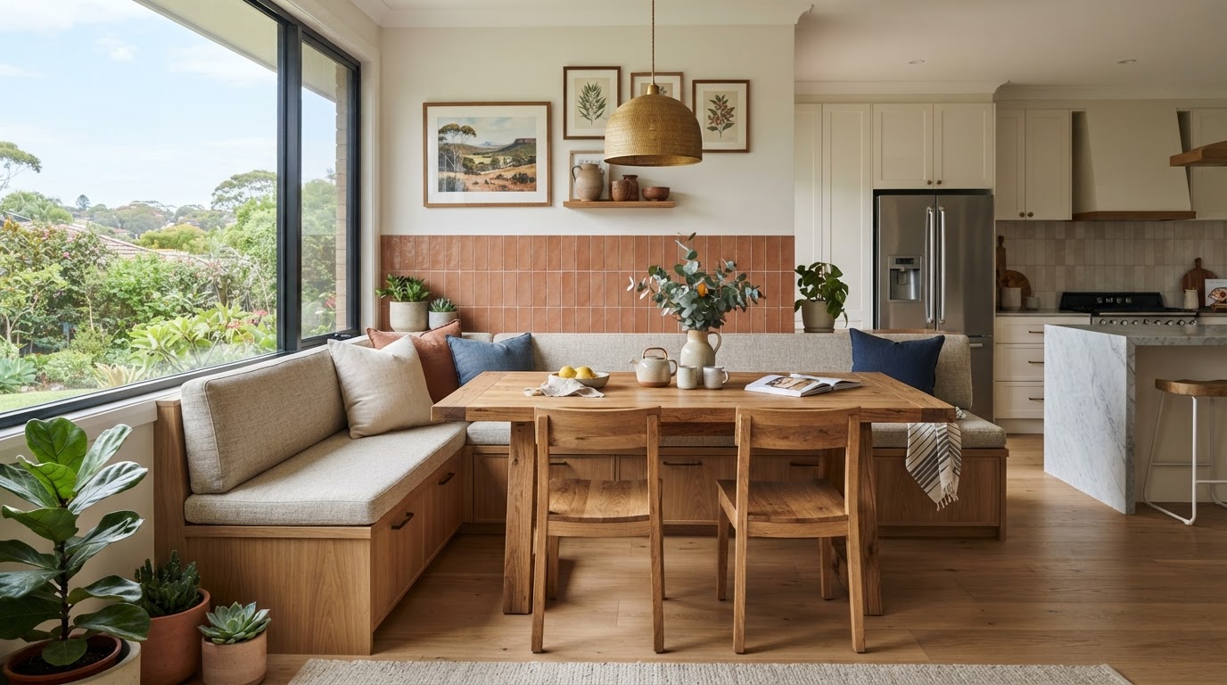 Custom joinery detail in a Haberfield kitchen renovation
