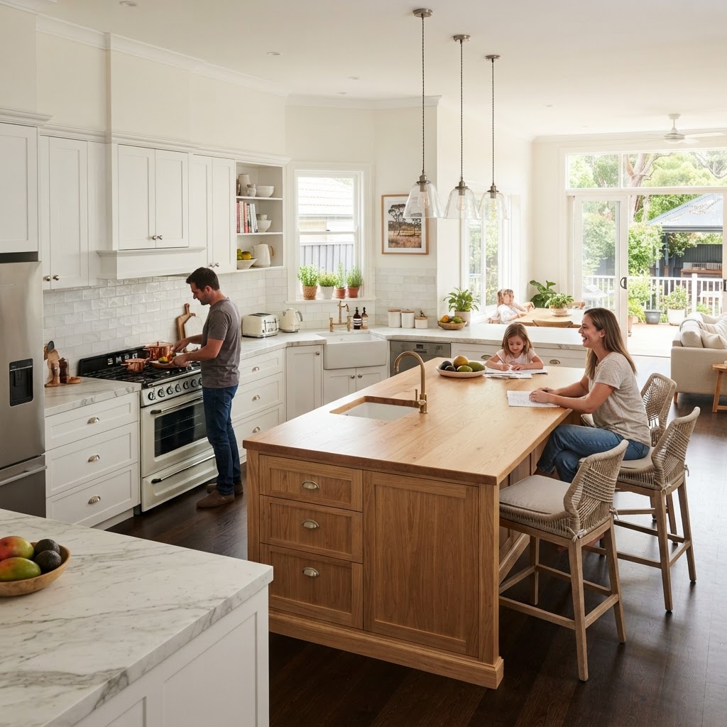 Kitchen renovation in Kirrawee, South Sydney & Sutherland Shire