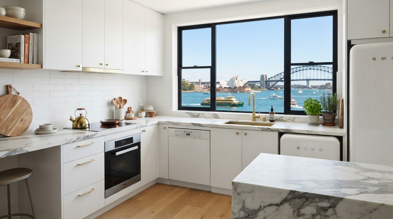 Kitchen renovation in Rozelle, Inner West