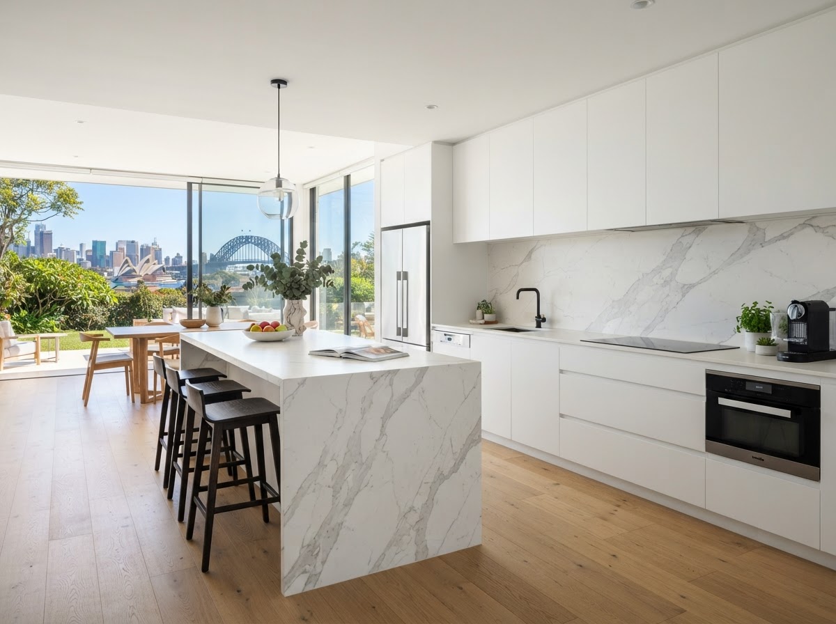 Custom joinery detail in a Penrith kitchen renovation