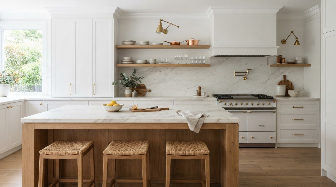 Custom joinery detail in a Killara kitchen renovation