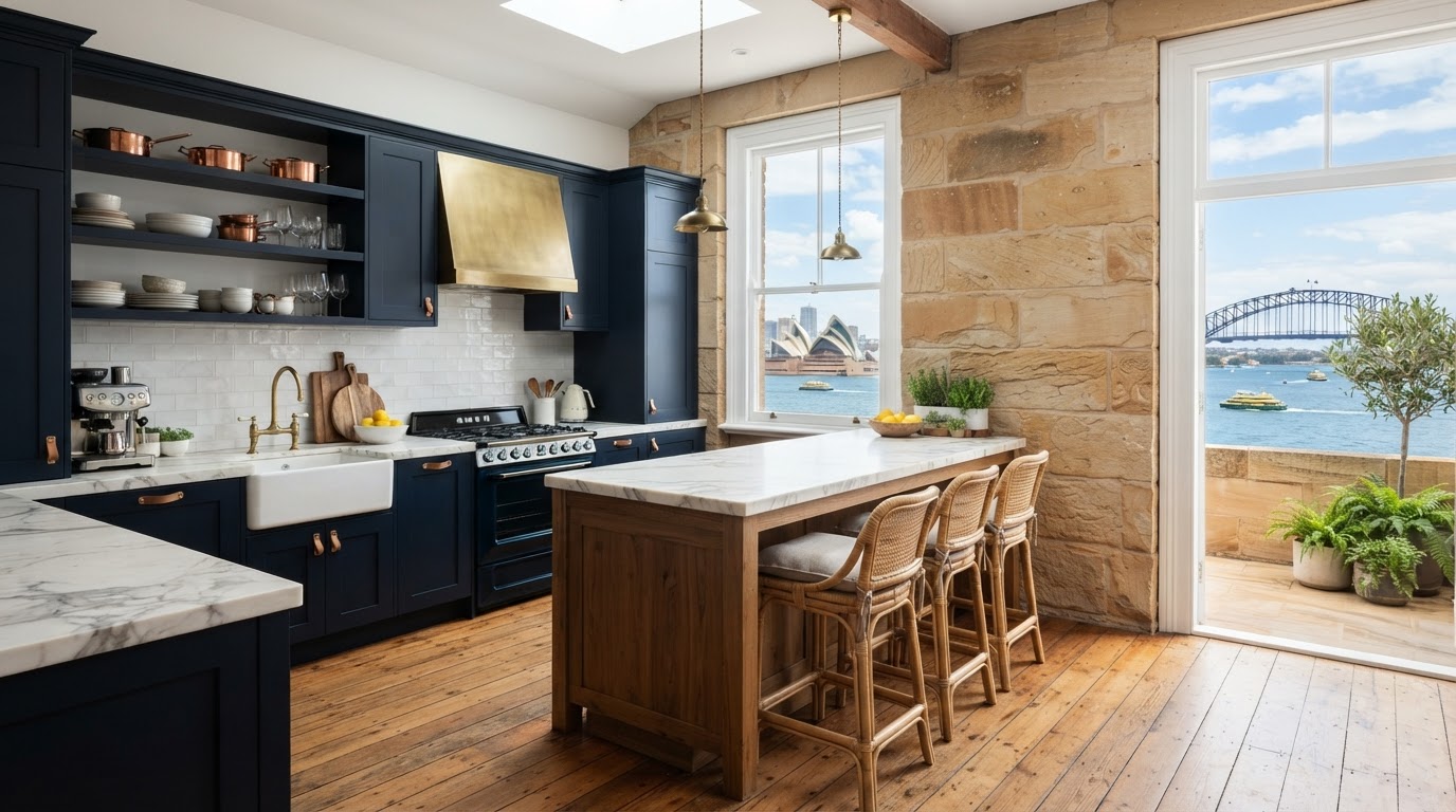 Kitchen renovation in Balmain, Inner West