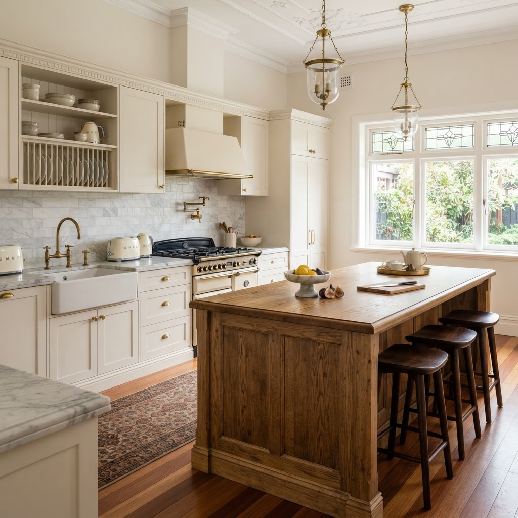 Custom joinery detail in a Kingsgrove kitchen renovation