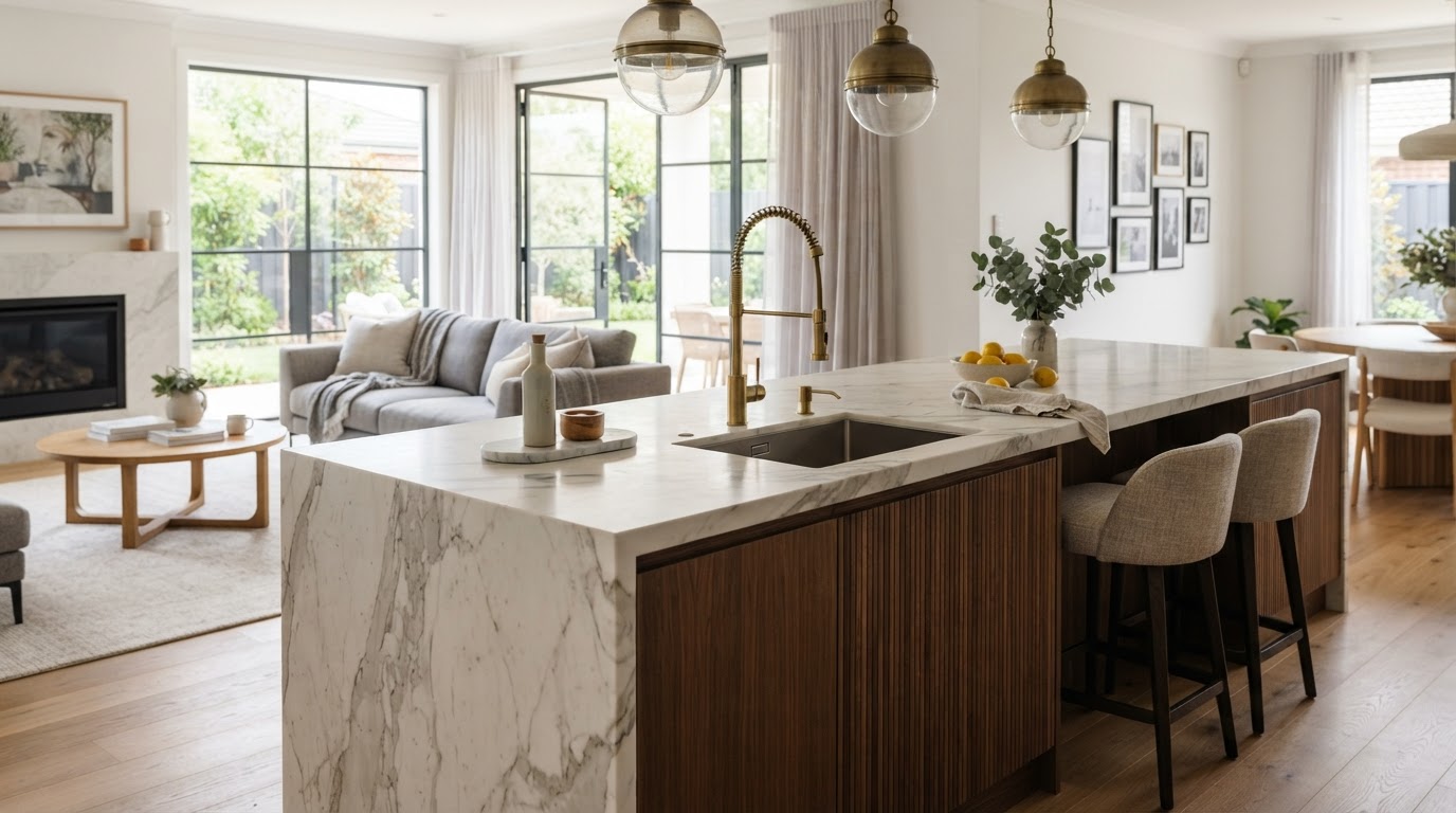Custom joinery detail in a Kellyville kitchen renovation