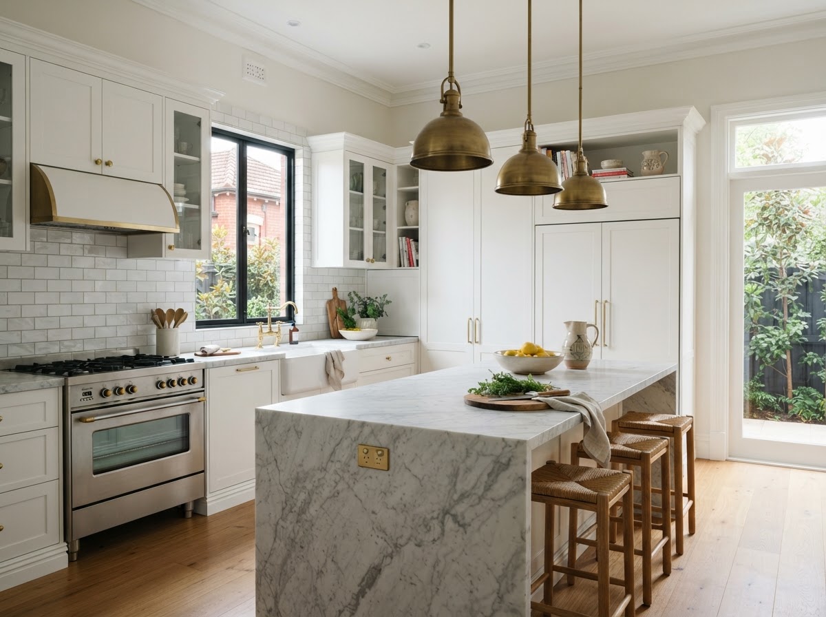 Custom joinery detail in a Kellyville kitchen renovation