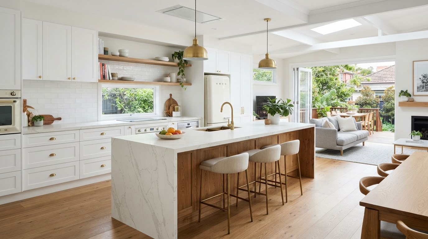 Kitchen renovation in Crows Nest, Lower North Shore
