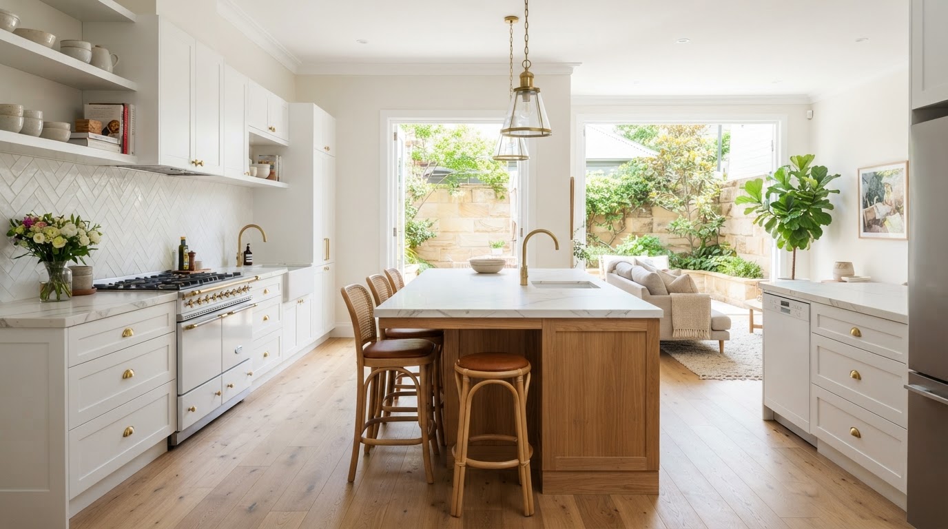 Kitchen renovation in Glebe, Inner West
