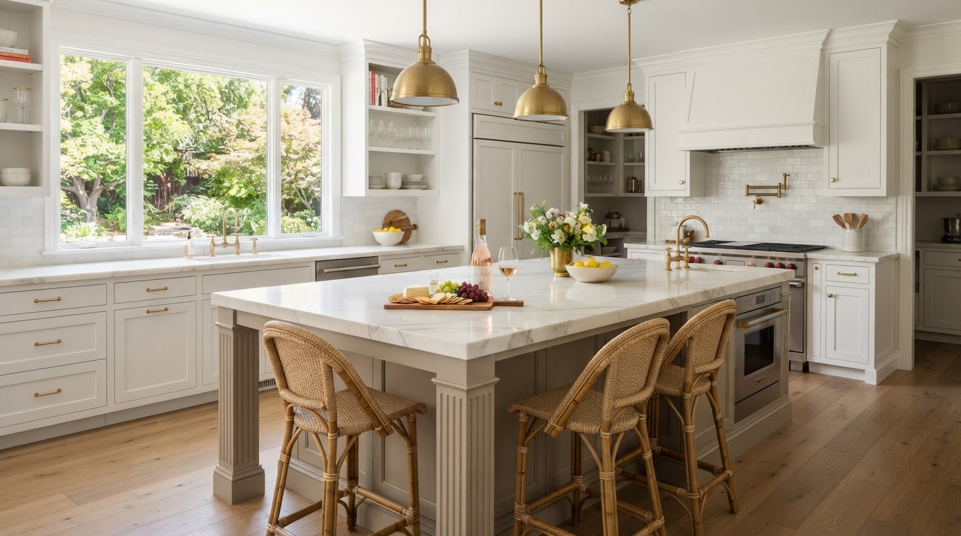 Custom joinery detail in a Roseville kitchen renovation