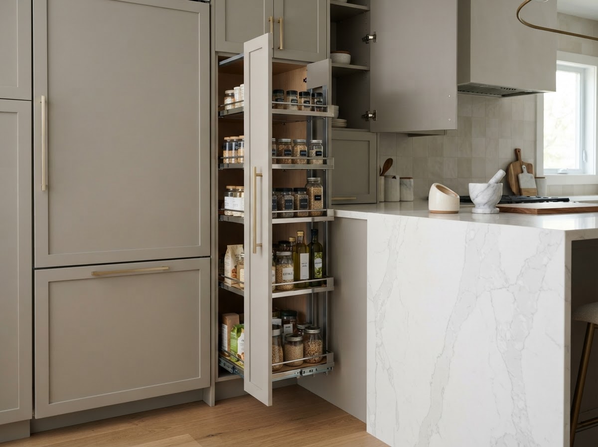 Custom joinery detail in a St Ives kitchen renovation