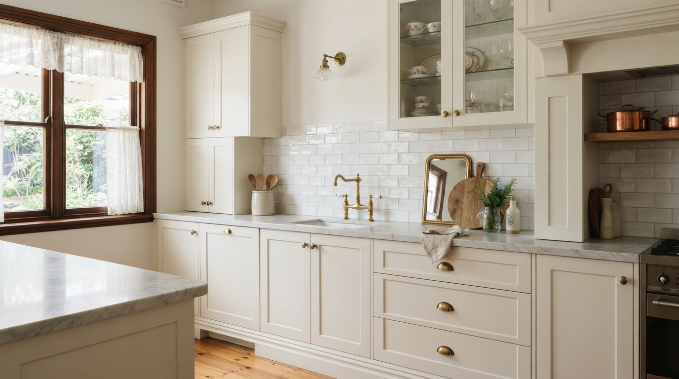 Custom joinery detail in a Lindfield kitchen renovation
