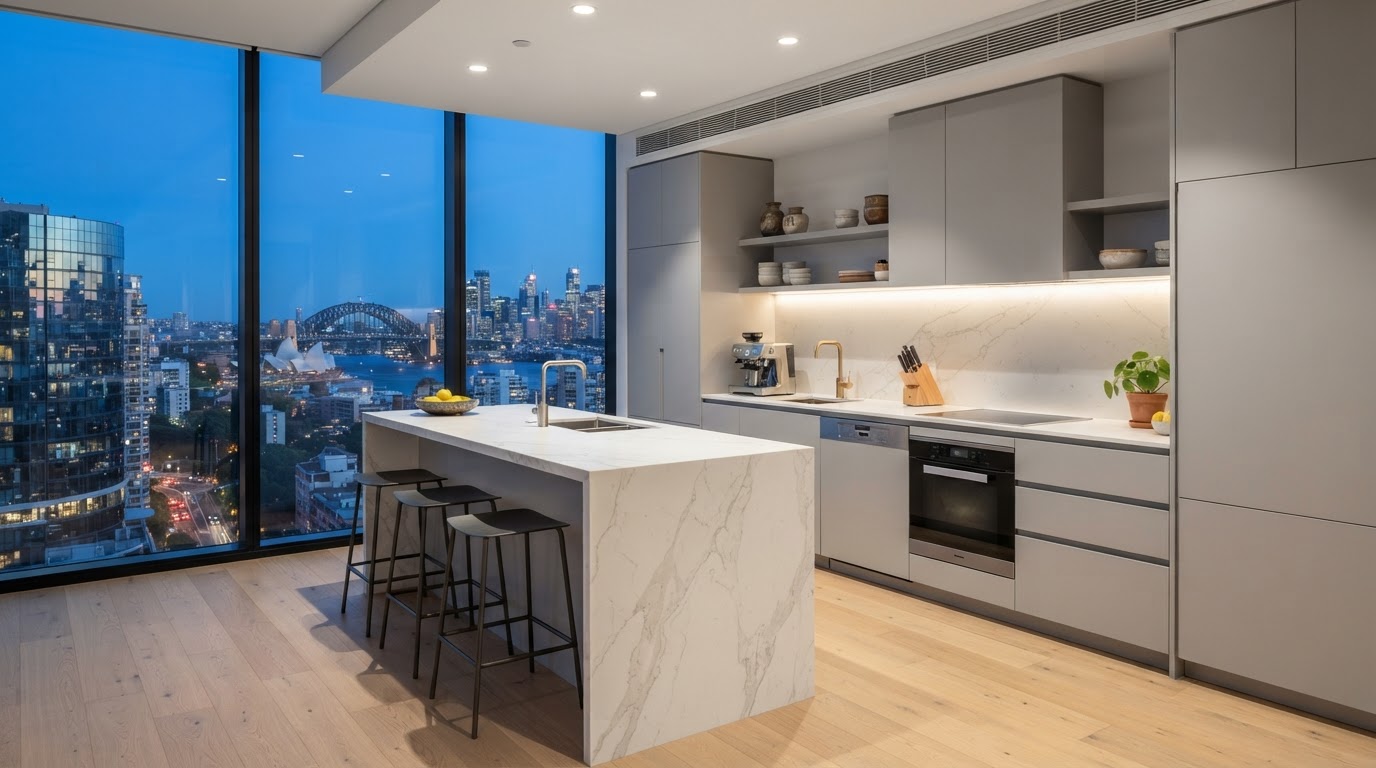 Kitchen renovation in North Sydney, Lower North Shore