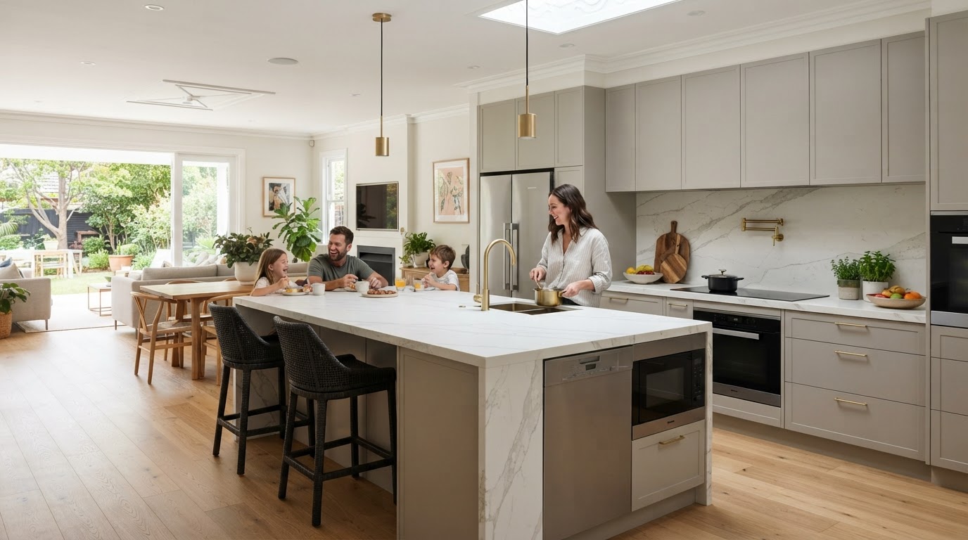Kitchen renovation in St Ives, Upper North Shore