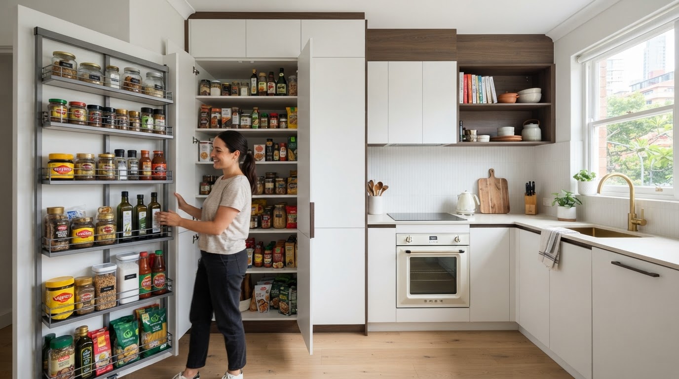 Custom joinery detail in a Summer Hill kitchen renovation