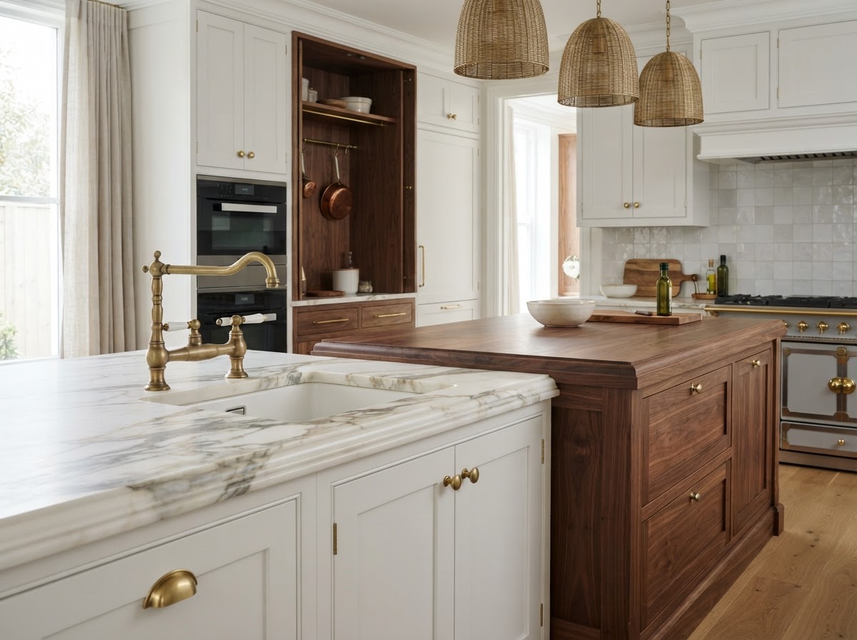Custom joinery detail in a Wahroonga kitchen renovation