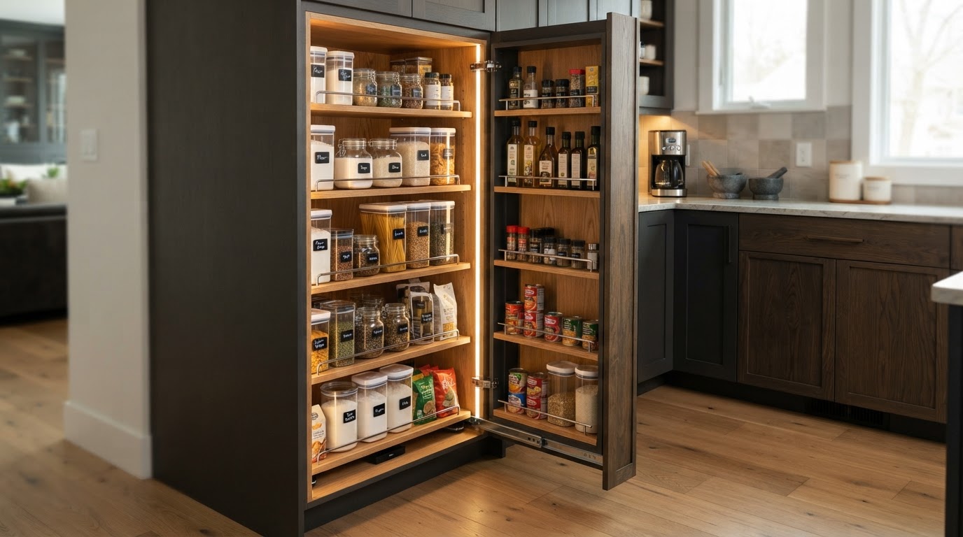 Custom joinery detail in a Glenhaven kitchen renovation