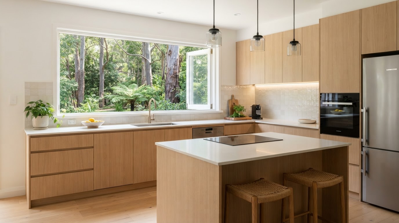 Kitchen renovation in Wollstonecraft, Lower North Shore