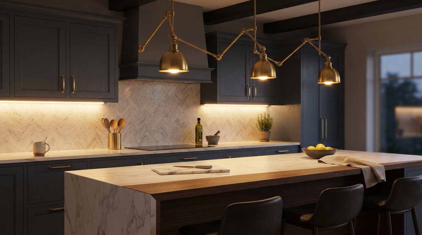 Custom joinery detail in a Carlingford kitchen renovation