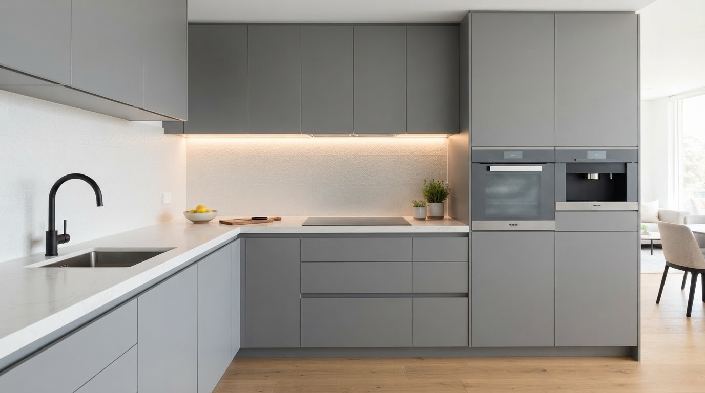 Custom joinery detail in a Freshwater kitchen renovation