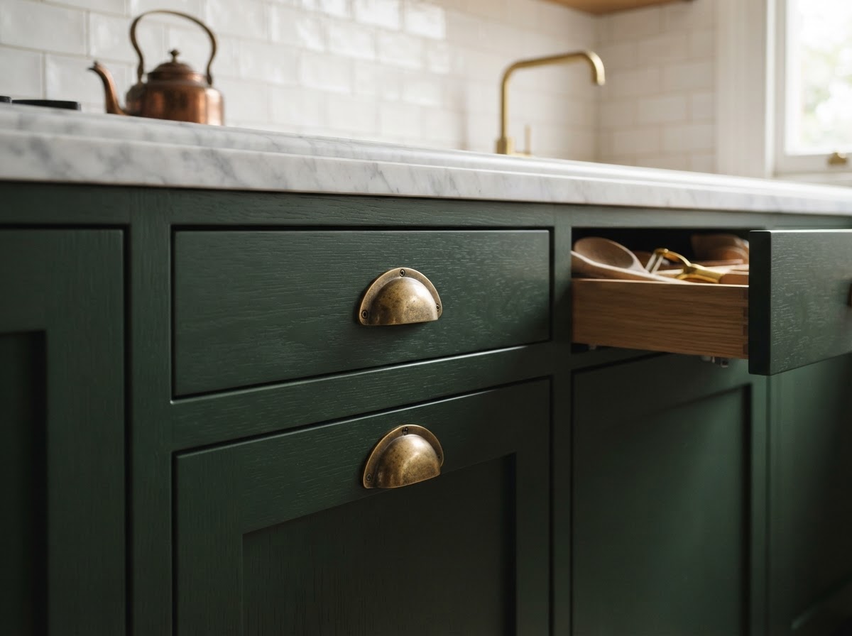 Custom joinery detail in a Surry Hills kitchen renovation