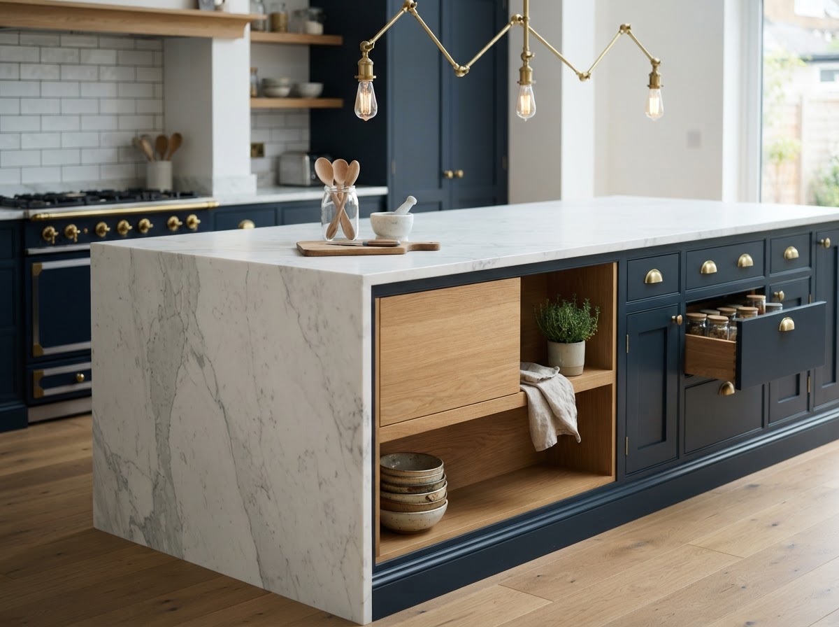 Custom joinery detail in a Redfern kitchen renovation