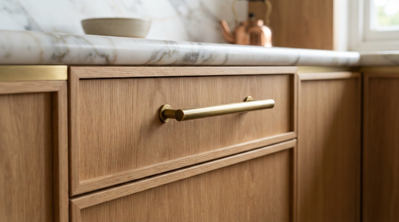 Custom joinery detail in a Castle Hill kitchen renovation