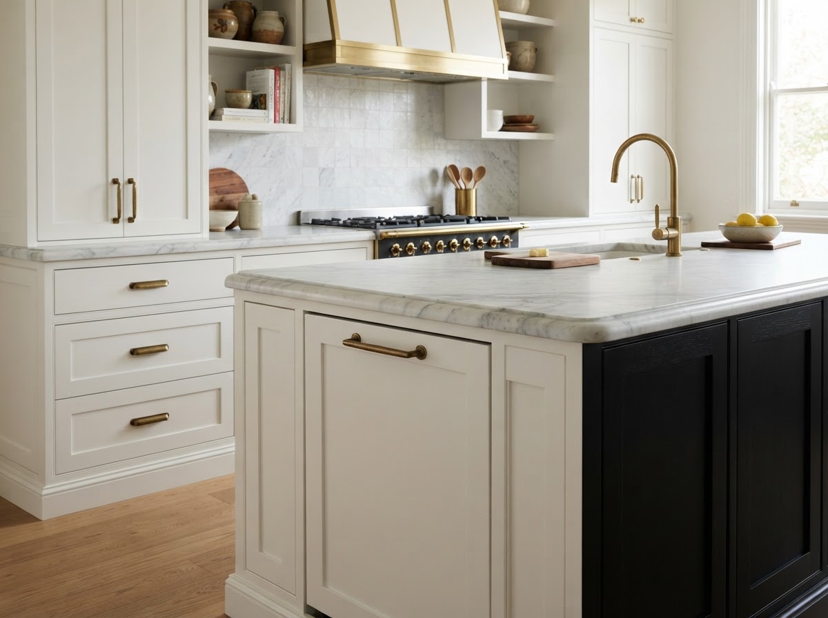 Custom joinery detail in a Erskineville kitchen renovation