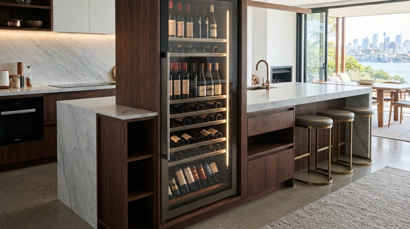 Custom joinery detail in a Enmore kitchen renovation