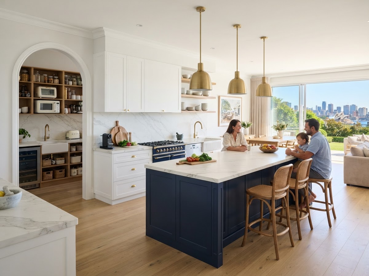 Kitchen renovation in Castle Hill, Western Sydney