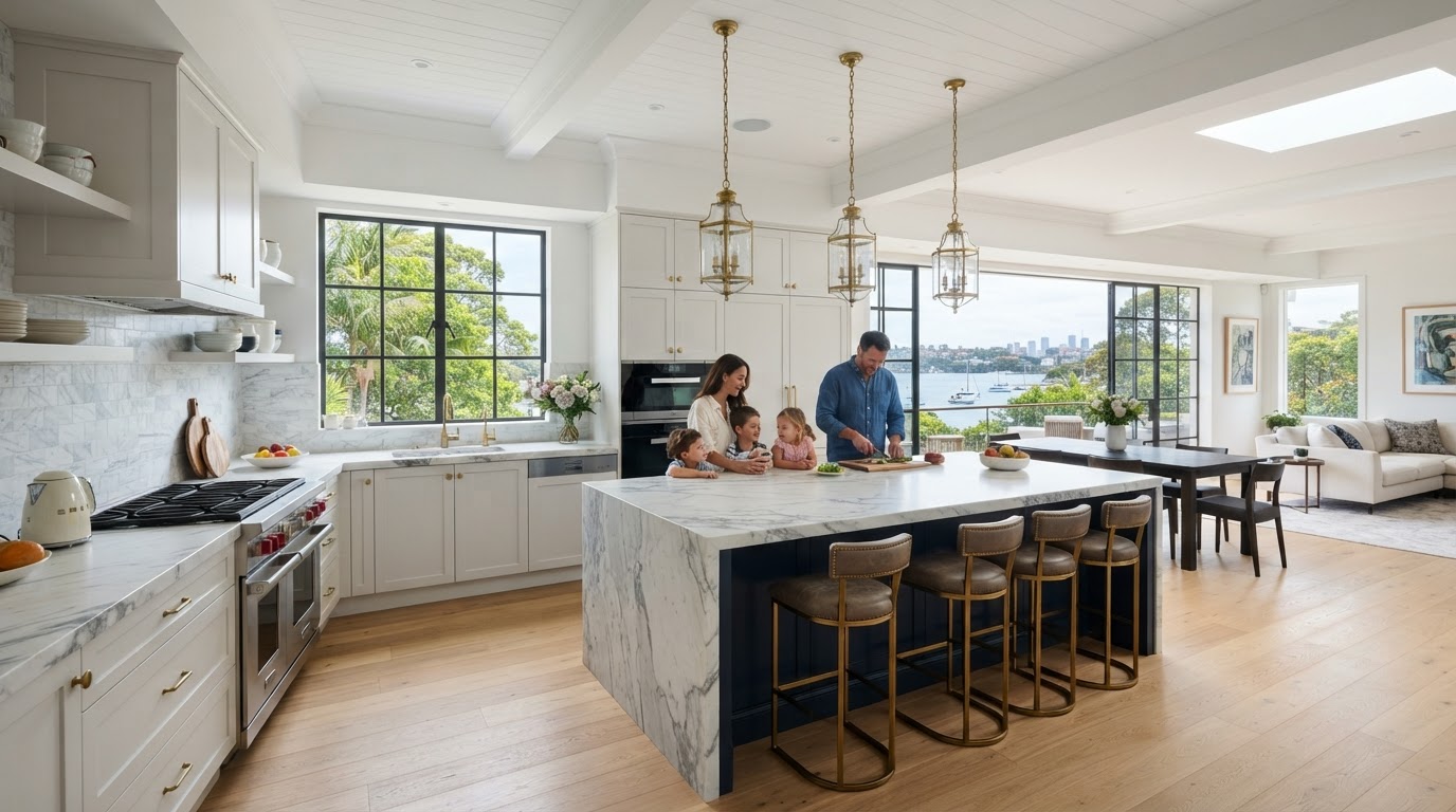 Kitchen renovation in Mosman, Lower North Shore