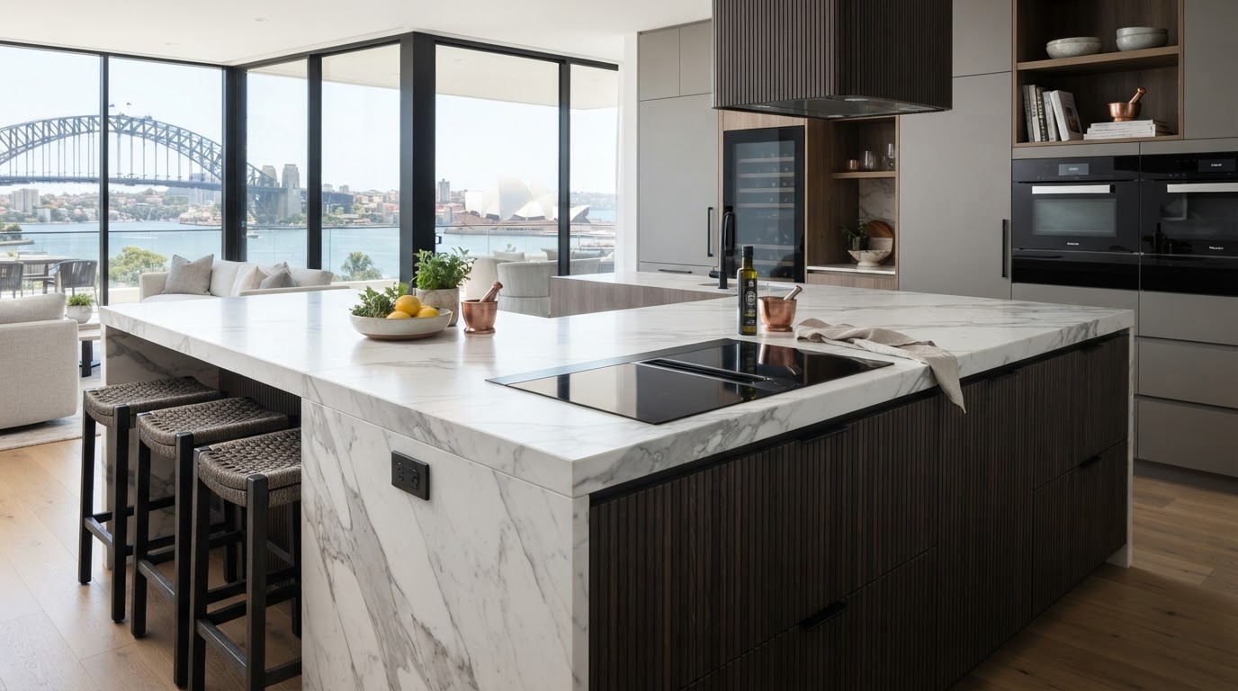 Custom joinery detail in a Canada Bay kitchen renovation