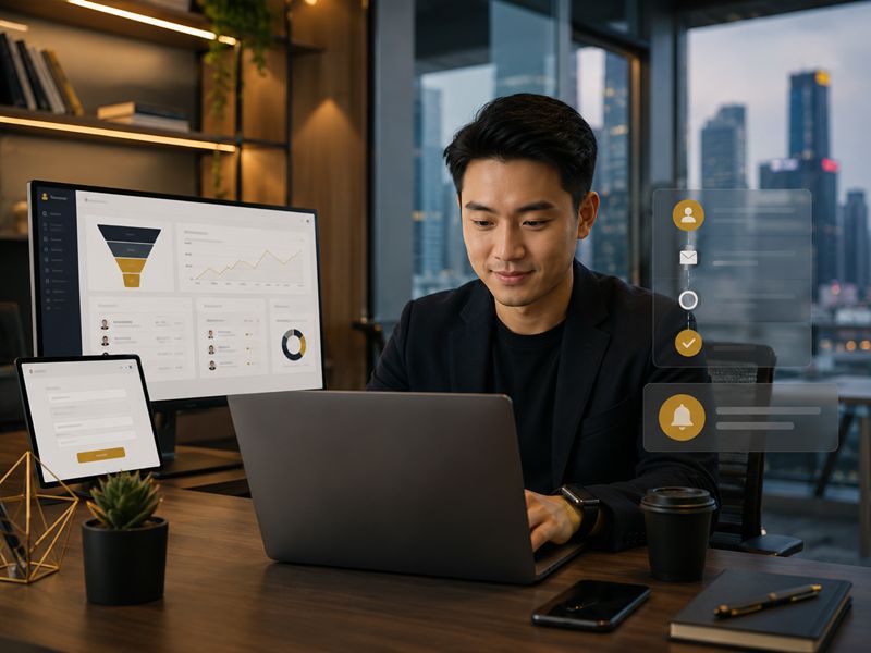 Marketing Funnels & AI Follow-Up