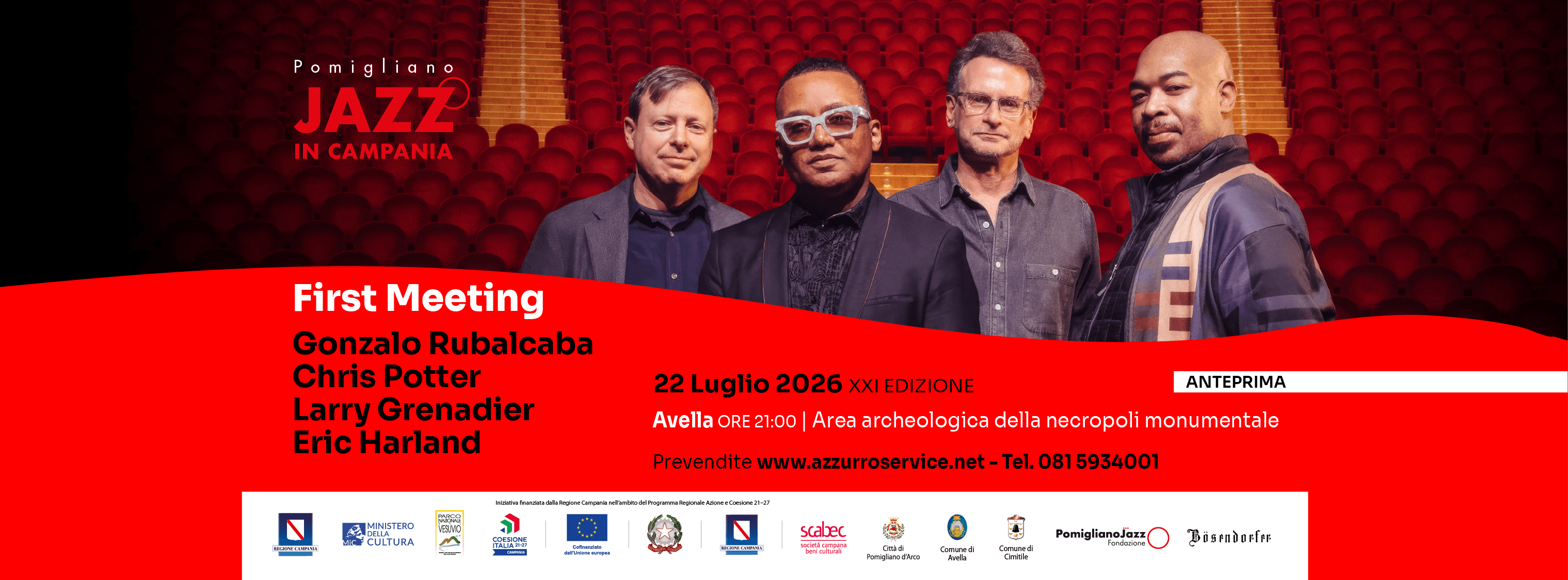 First Meeting Pomigliano Jazz Banner