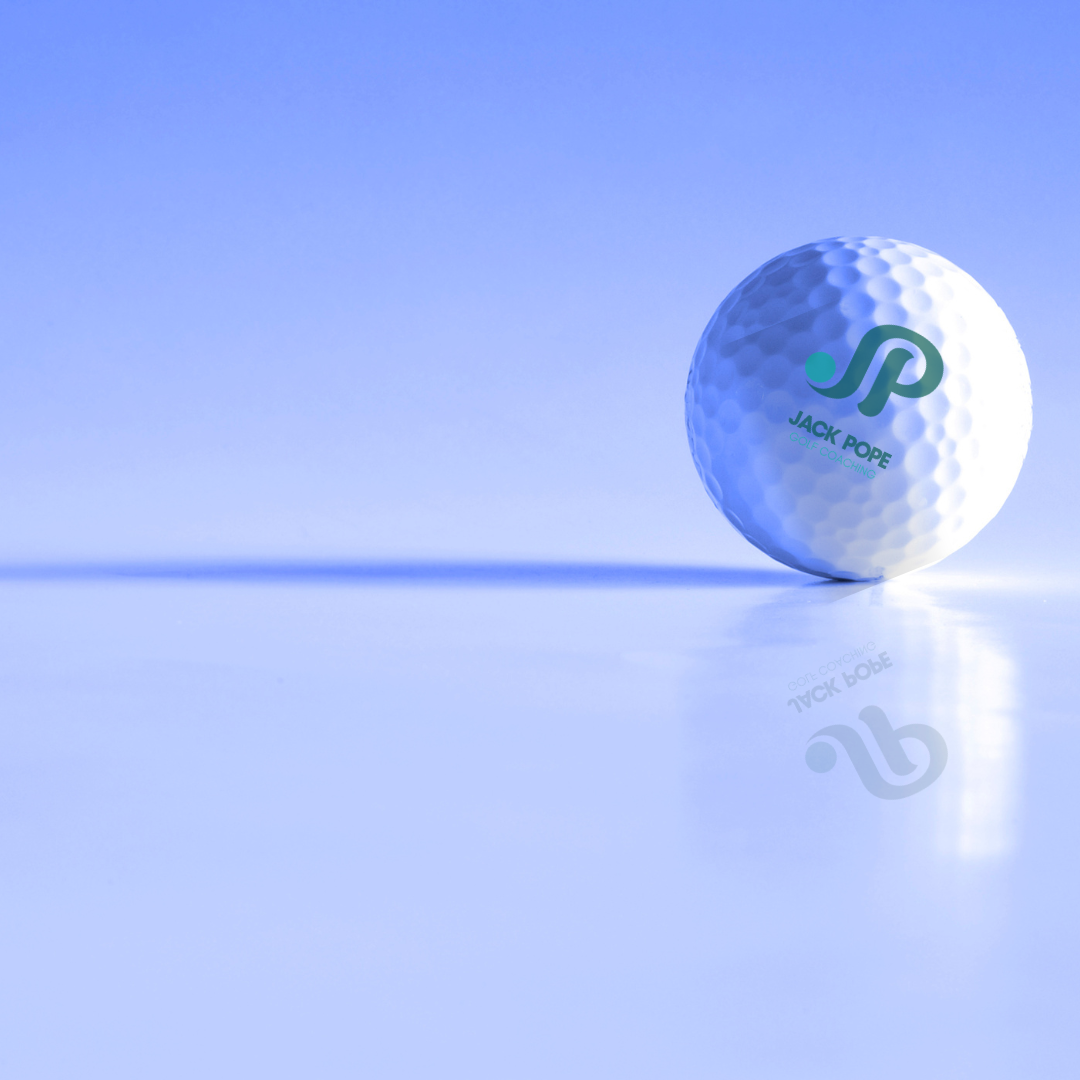 Jack Pope Golf Coaching branded golf ball