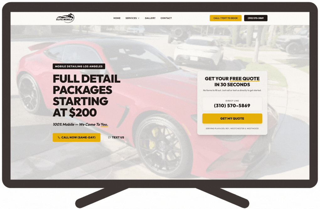 Website Mockup