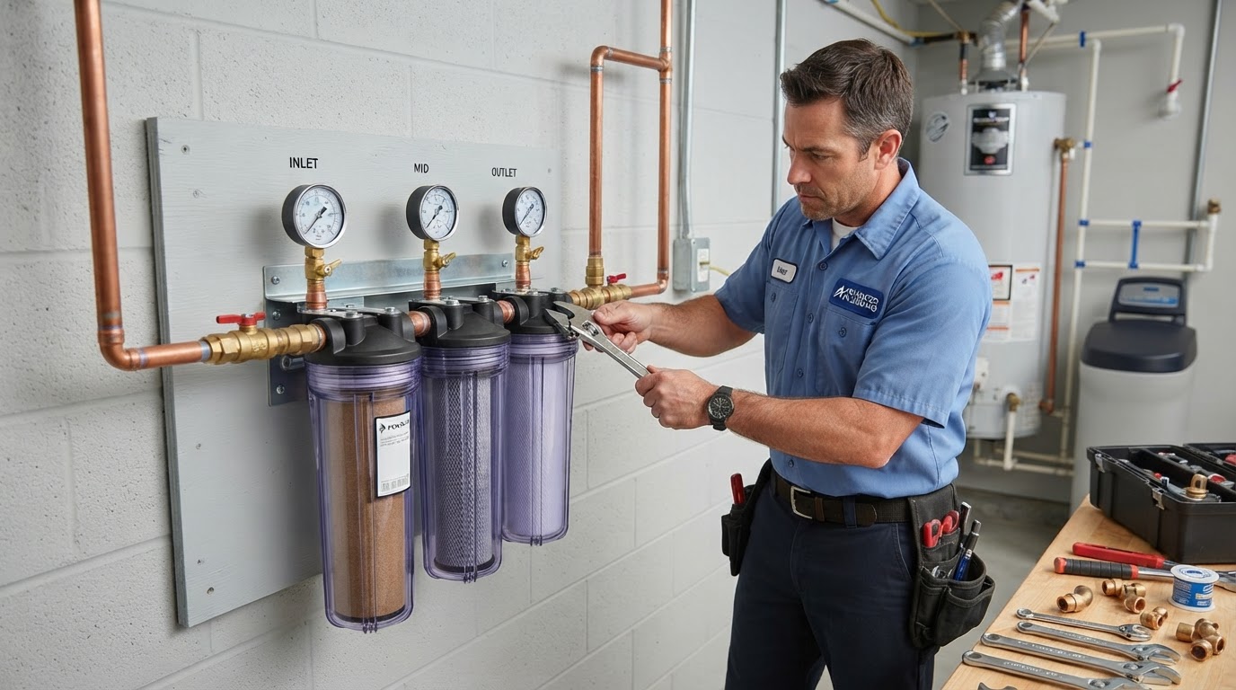 Pool plumbing repair near Longmont