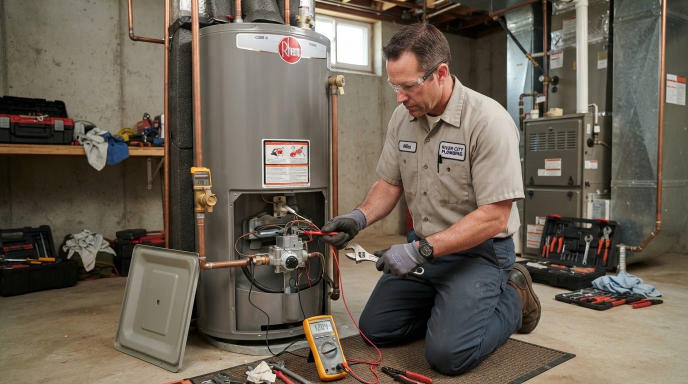 Standard water heater repair near Longmont