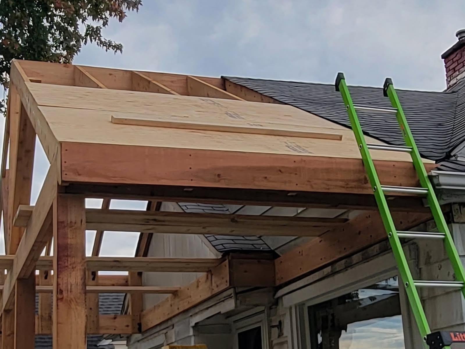 Residential Porch Framing