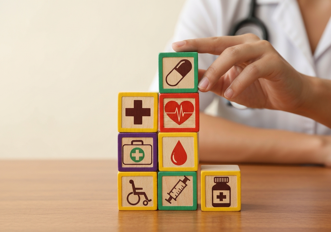 Healthcare blocks