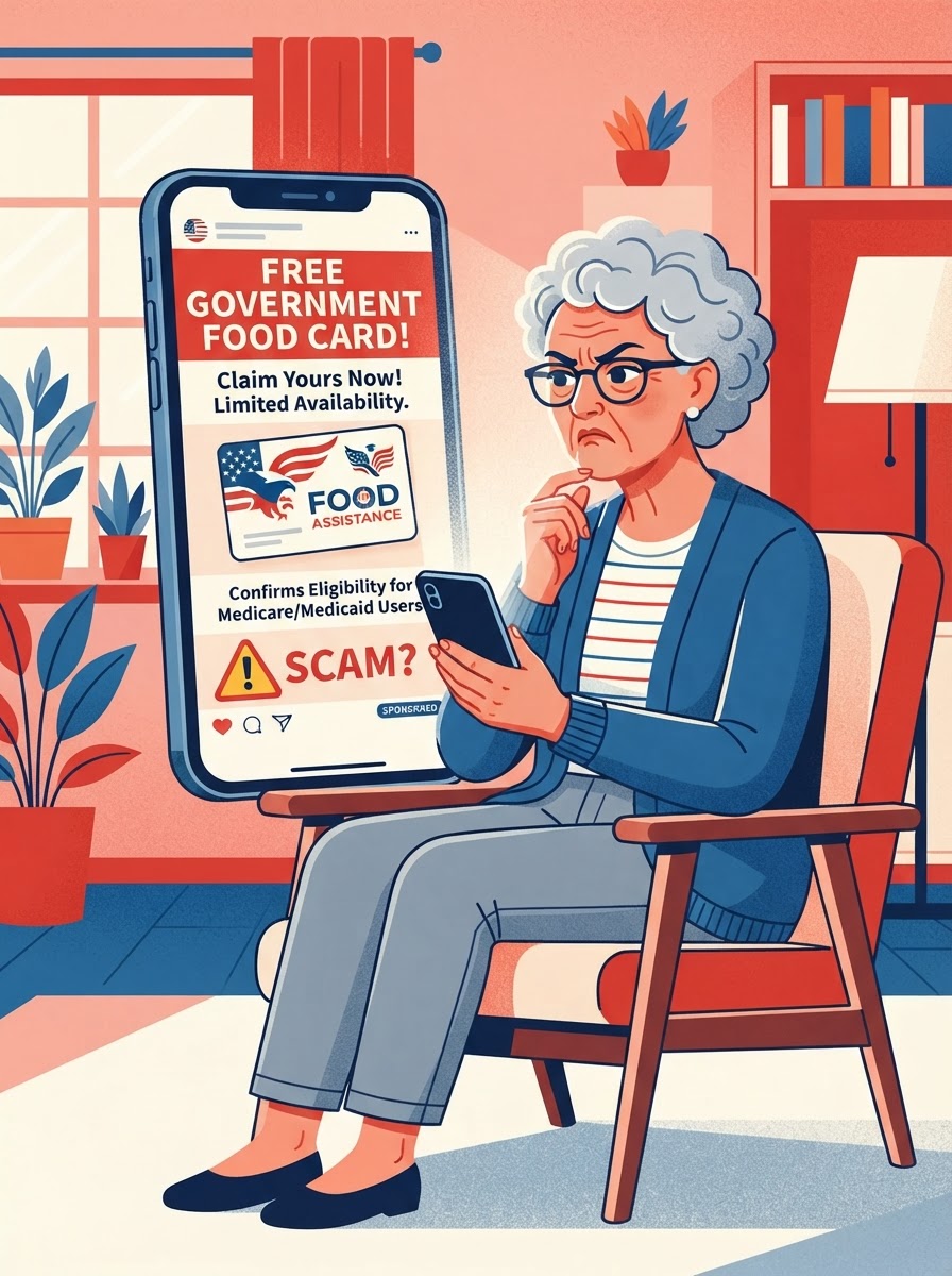 $1,200 government food card if you have Medicare!