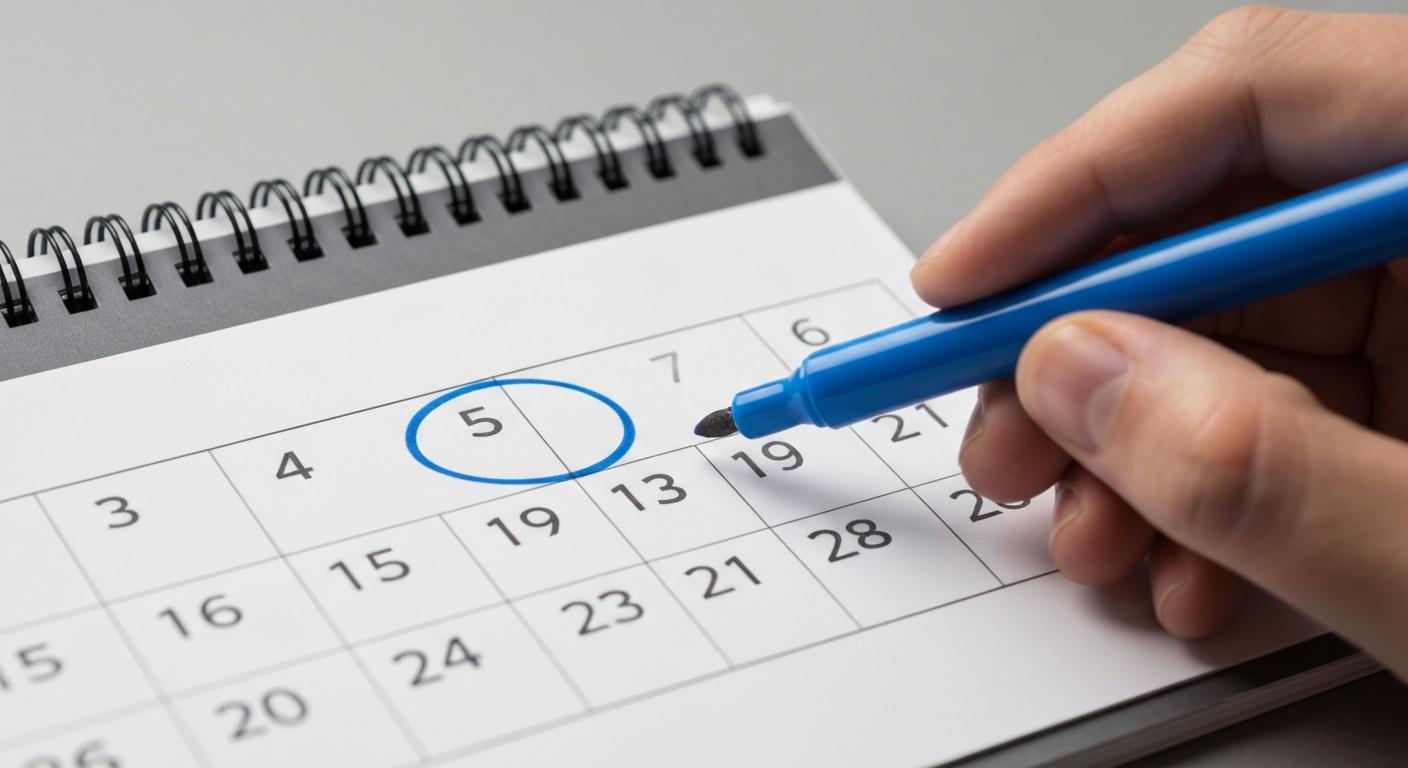 Open enrollment calendar